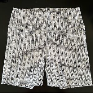 Senita herringbone baseline shorts lux
